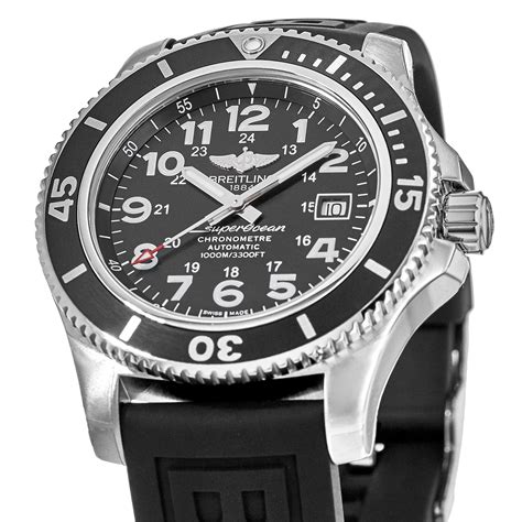 breitling superocean ii 44 mm noob black only|Breitling Superocean automatic 44 watch.